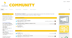 Desktop Screenshot of community.pharos.com